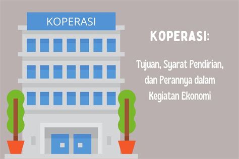 Koperasi Tujuan Syarat Pendirian Dan Perannya Dalam Kegiatan Ekonomi