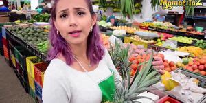 Carnedelmercado Quey Machu Hot Ass Latina Colombiana Picked Up And Fucked By Big Cock Stud