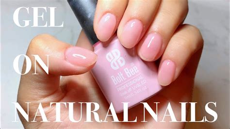 How To Do Gel Overlay On Natural Nails Step By Step Hard Gel