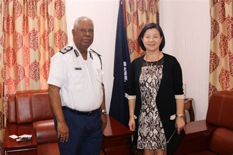 Ambassador GUO Wei Meets With Chief Of Defence Forces Of Seychelles