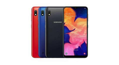 Samsung Galaxy A10 Prix Fiche Technique Test Et Actualité