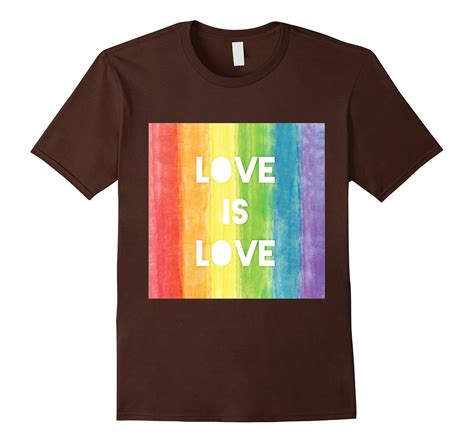 Love Is Love Gay Lesbian Lgbt Pride Rainbow T Shirt Td Teedep
