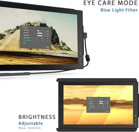 Mobile Pixels Trio Max Portable Monitor The On The Go Dual Screen