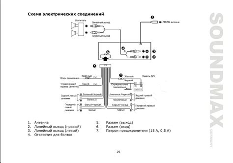 Магнитола soundmax sm cmd3009 схема подключения