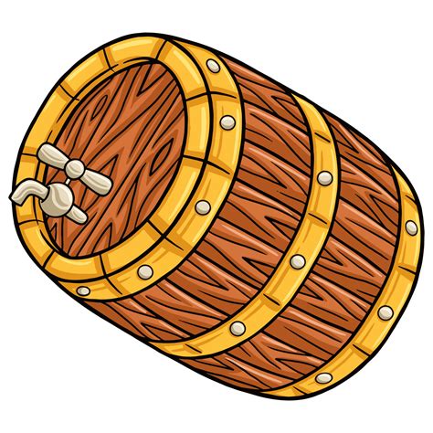 beer keg vector illustration  vector art  vecteezy
