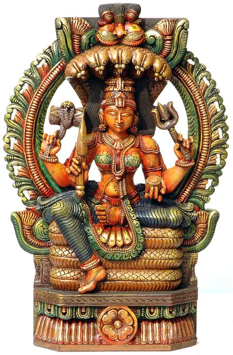 Goddess Mariamman Exotic India Art