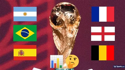 Cu Ntas Probabilidades Tiene Cada Selecci N De Ganar El Mundial De