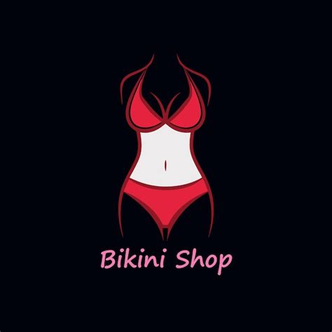 Bikini Logo Icon Design Vector Illustration Premium AI Generated Vector