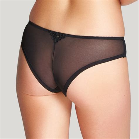 Culotte Br Silienne Noire Cleo By Panache Lemon Curve