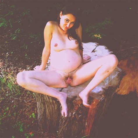 My Preggo Whore With A Fresh Load Porn Pic