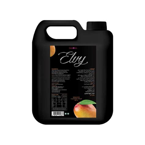 Elvy Mango Flavored Syrup 5l