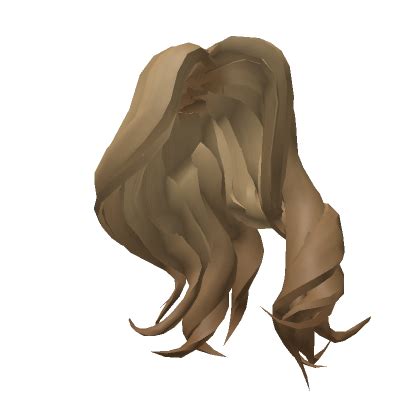 Swirly Hair Dirty Blonde Roblox