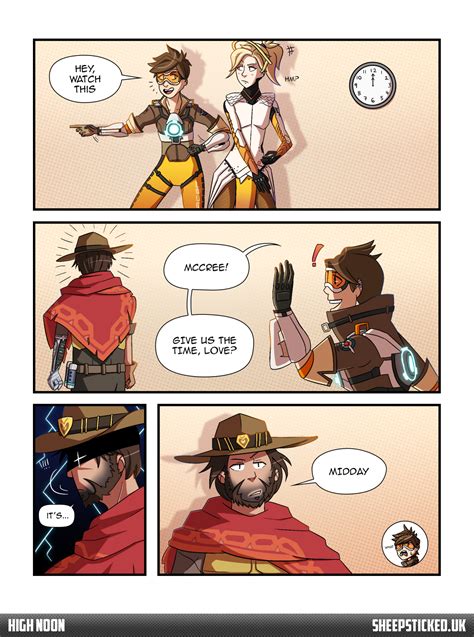 Tracer And Mccree Should Have A Convesation Where She Is Trying To Get