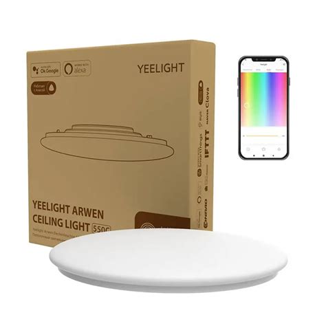 Yeelight Arwen 550C ceiling lighting White LED F | Wasserman.eu