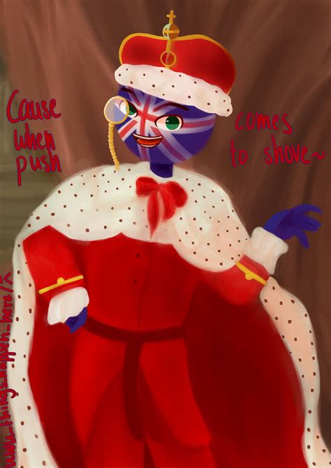 Countryhumans Great Britain Art Contest On Ig By C0untryhumansart On