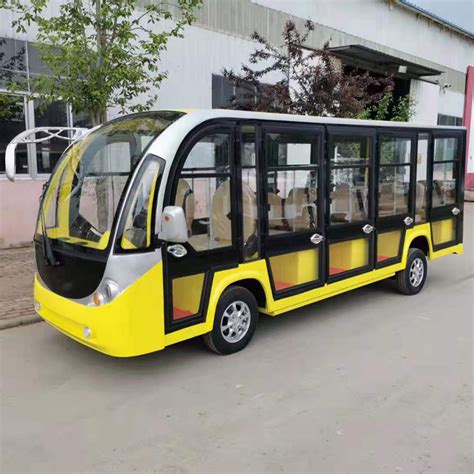 Sc D Electric Shuttle Bus With Enclosed Door