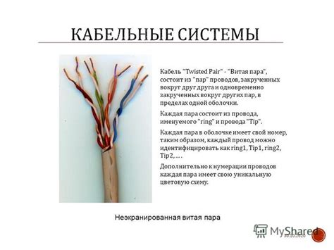 Презентация на тему: "Основные типы кабелей Коаксиальный кабель толстый ...