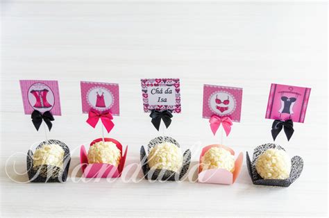 Topper Laço Chá de Lingerie Elo7 Produtos Especiais