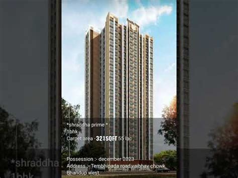 OnGoing Project In Bhandup West Tembipada 321 322 Sqft 55 Lkhs