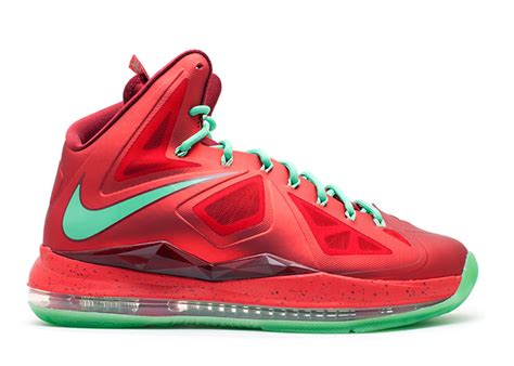 Lebron 10 Low Red
