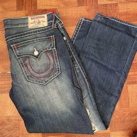 True Relgion Blue Jeans Depop