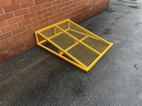 Construction Site Access Ramp Safety Platforms