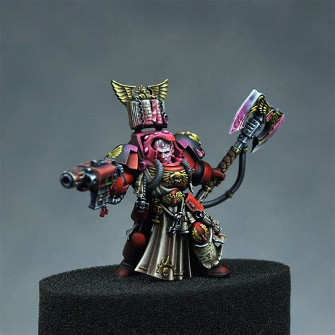 Blood angels librarian - my own take ;) : r/minipainting