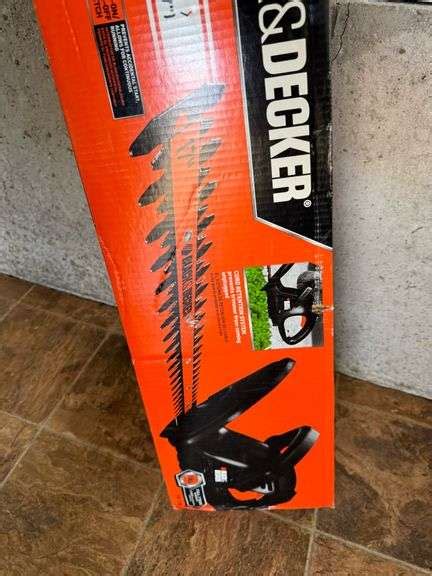 Black And Decker Hedge Trimmers Halfhill Auction Group