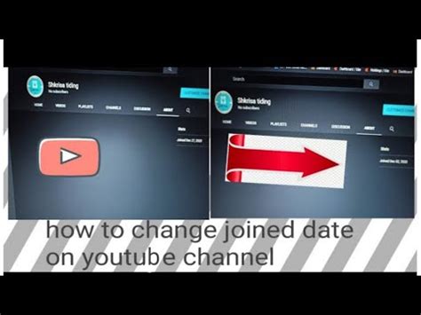 change joined date  youtube channel  restore joined date