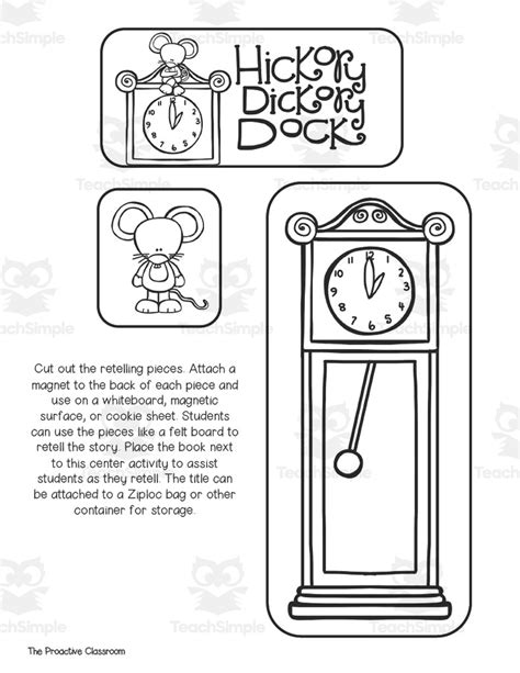 Hickory Dickory Dock Nursery Rhyme by Teach Simple