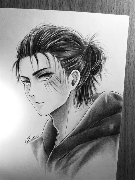 Eren Pencil Drawing