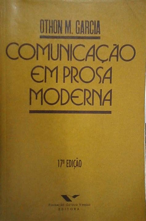 Comunicação Prosa Moderna