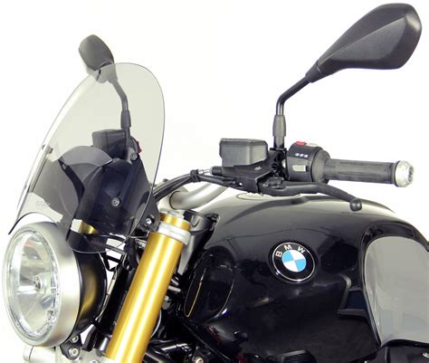 Mra Mra Touringscreen For Naked Bikes With Special Mounting Kit Tinted Abe