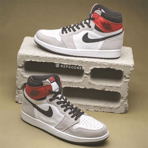 Air Jordan 1 Light Smoke Grey 555088 126 Release Date