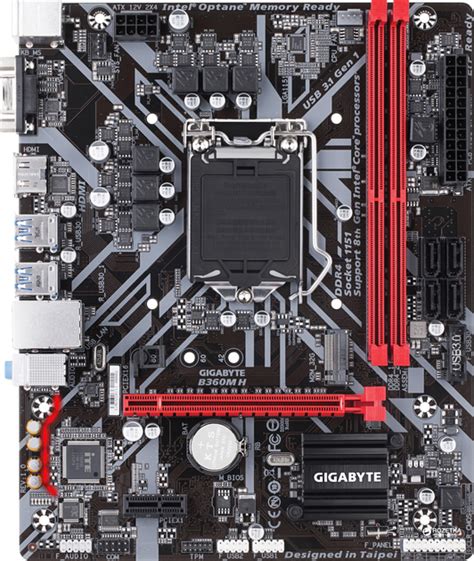 Материнская плата Gigabyte B360M H (s1151, Intel B360, PCI-Ex16) – фото ...