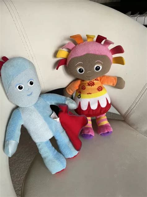 In The Night Garden Iggle Piggle Upsy Daisy Soft Toys Talking Approx