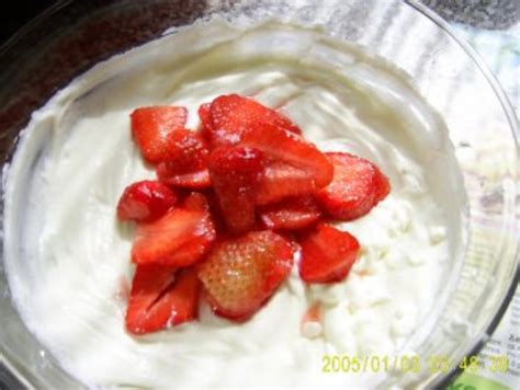 Quark Mit Erdbeeren Rezept Mit Bild Kochbar De