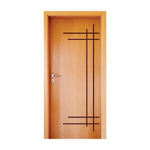 Folha De Porta 210x72cm Tauari HDF Frisada Mapaf Modelo 190 Leroy