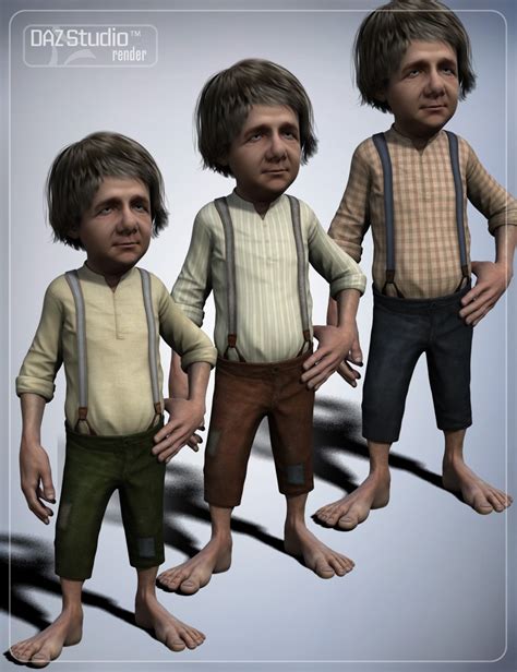 Dwarf Clothes For Genesis 2 Males Daz 3d