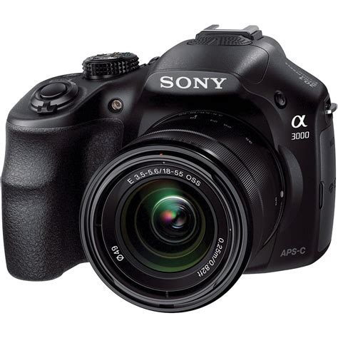 Sony Alpha a3000 Digital Camera with 18-55mm Lens ILCE3000K/B