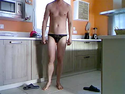 Jonathan Slowly Strip Naked To Show His Small Flaccid Uncut Penis And Big Balls Wanking Till His