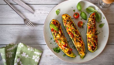 Receta De Calabacines Rellenos De Atún Sanos Y Fáciles De Preparar