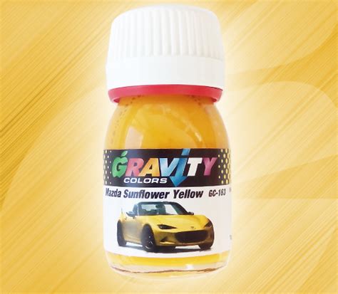 Mazda Sunflower Yellow Gravity Colors