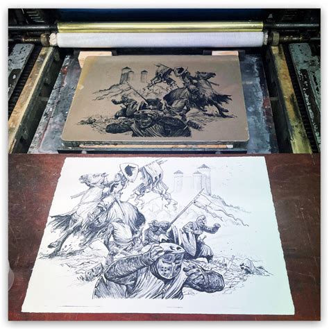 Ronan Toulhoat Vincent Brugeas Anth Se Draeger Lithographie Estampes