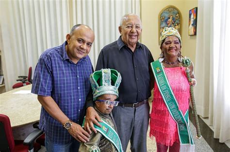 Majestades Do Carnaval De Visitam A Prefeitura De Teresina