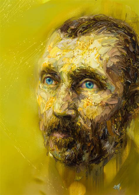 Vincent Van Gogh In Yellow Art Mathieu Laca