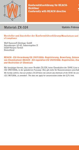 REACH ZX-324 - ZEDEX.DE