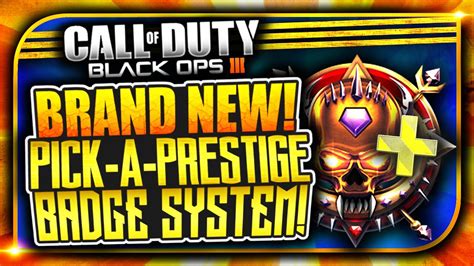 Black Ops 3 How To Get To Level 1000 Customize Your Prestige Emblem