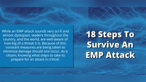 An Ultimate Guide To An EMP Attack & 3 Ways You Can Survive It - Infographic