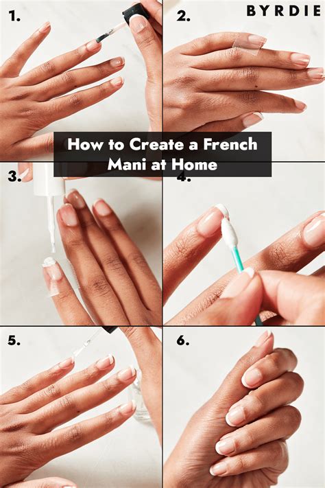 How To Diy A French Manicure At Home For A Flawless Finish